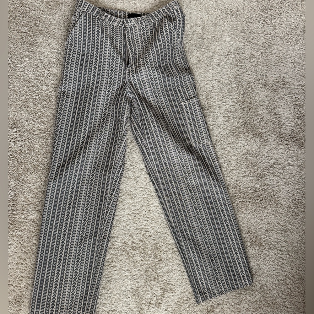 Marc Jacobs Wide Monogram Patterned Pants - Picture 4 of 10